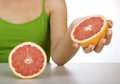 Red grapefruit Royalty Free Stock Photo