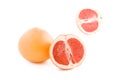 Red grapefruit background