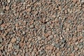 Red gravel texture