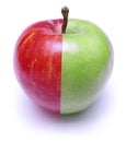 Red Green Apple Royalty Free Stock Photo