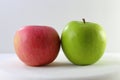 Red Green Apple Royalty Free Stock Photo