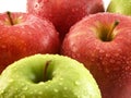 Red and green apples Royalty Free Stock Photo