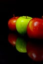 Red & Green Apples Royalty Free Stock Photo