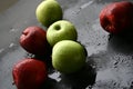 Red & green apples Royalty Free Stock Photo