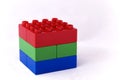 Red green and blue - Rgb cube Royalty Free Stock Photo