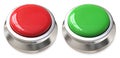 Red and green buttons