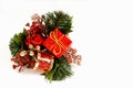 Red and green Christmas ornament Royalty Free Stock Photo