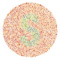 Red Green Color Blind Test Upper Letter S