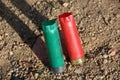 Red and Green Shotgun Shells