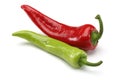 Red and Green peppers