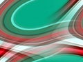 Red green pink silver blurred fluid lines background, abstract colorful geometries Royalty Free Stock Photo