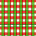 Red and green scotch pattern for christmas