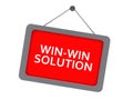 Win win solution illustration