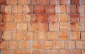Hand made brick wall, abstract background texture. Royalty Free Stock Photo
