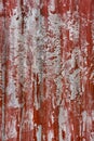 Red Grungy Sheet Metal Texture