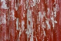 Red Grungy Sheet Metal Texture