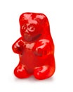 Red gummy bear Royalty Free Stock Photo