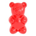 Red gummy bear Royalty Free Stock Photo