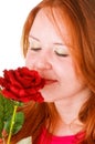 Red haired beauty Royalty Free Stock Photo