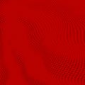 Red halftone background vector