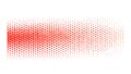 Red Halftone Gradient: Dynamic Dot Effect, vector design Generative AI Royalty Free Stock Photo