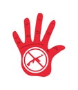 red hand day solidarity