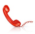 Red Handset