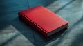 The red hardcover book.AI generated image Royalty Free Stock Photo