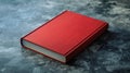 The red hardcover book.AI generated image Royalty Free Stock Photo