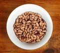 Red haricot beans Royalty Free Stock Photo
