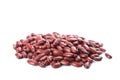 Red haricot beans isolated Royalty Free Stock Photo