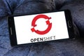 Red Hat OpenShift platform logo Royalty Free Stock Photo