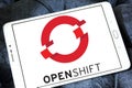 Red Hat OpenShift platform logo Royalty Free Stock Photo