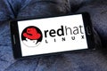 Red Hat software company logo