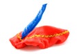 Red hat of Zwarte Piet Royalty Free Stock Photo