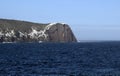 Red Head Rock near Flatrock, Avalon region Newfoundland Royalty Free Stock Photo