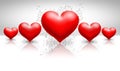 Red heart Royalty Free Stock Photo