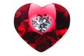 Red heart Royalty Free Stock Photo
