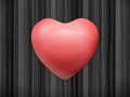 Heart on wooden backfound Royalty Free Stock Photo