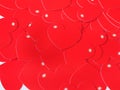 Red heart background image love concept, greeting card, banner, poster.