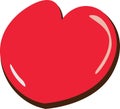 Red heart valentine Royalty Free Stock Photo