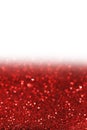 Red heart bokeh background Royalty Free Stock Photo