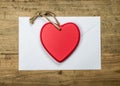 Red heart Royalty Free Stock Photo