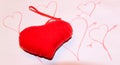 Red heart Royalty Free Stock Photo