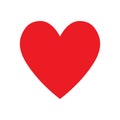 Red Heart Icon, Love Icon