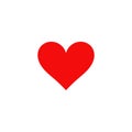 Red heart icon