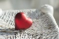 Red heart Royalty Free Stock Photo