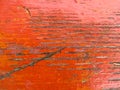 Red Heavily Damaged Wood Texture