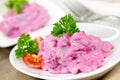 Red herring salad Royalty Free Stock Photo