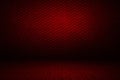 Red hexagon background and texture. Royalty Free Stock Photo